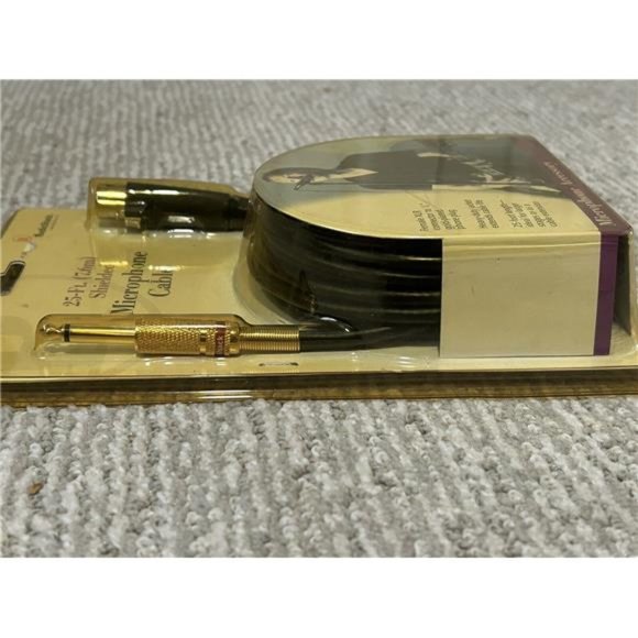 Vintage RadioShack 33-4014 25-ft XLR-to-XLR Microphone Cable Heavy-duty NEW - Picture 5 of 8